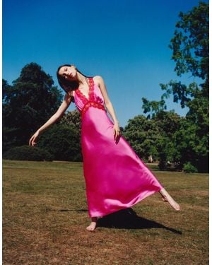 OMNES Aurelia Dress - Pink