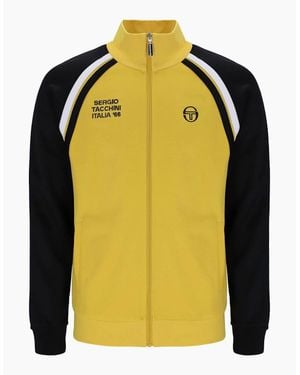 Sergio Tacchini Ghibli Davis Track Top Jacket Mango Mint - Yellow