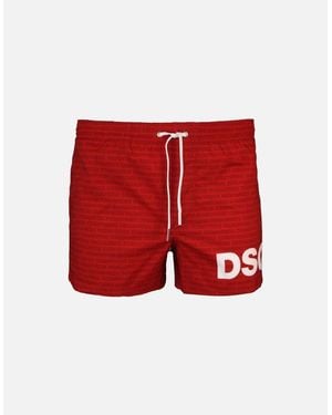 DSquared² Swim Shorts - Red