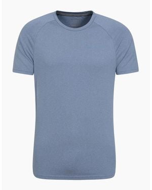 Mountain Warehouse Agra Melange T-Shirt - Blue