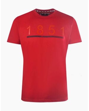 Aquascutum London 1851 T-Shirt - Red
