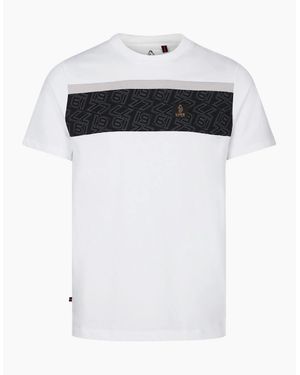 Luke 1977 Luke1977 Paolo Print Panel T-Shirt - White