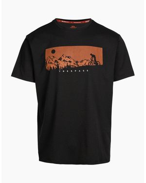 Trespass Nellow Biker T-Shirt - Black