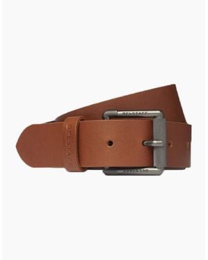 Belstaff Roller Buckle Belt Earth - Brown
