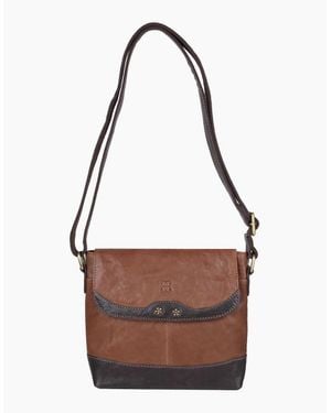 Lakeland Leather Hartsop Medium Messenger Bag - Brown