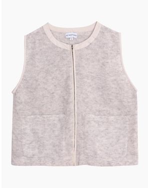 no emotions Mohair Gilet - Pink