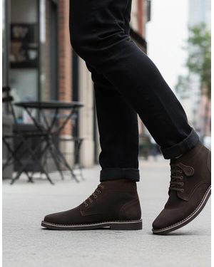 Popps Ranger Desert Boots Dark - Brown