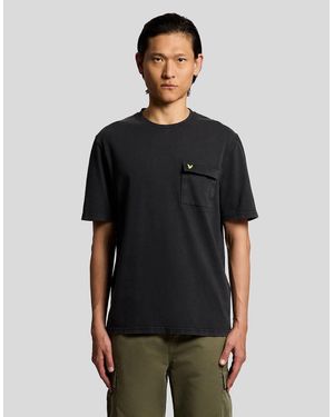 Lyle & Scott Cargo Pocket T-Shirt - Black