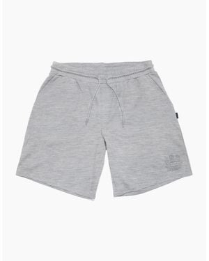 Aquascutum Fleece Jogger Shorts - Grey