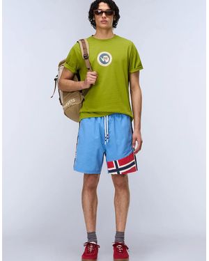 Napapijri Phos Short Sleeve T-Shirt - Yellow