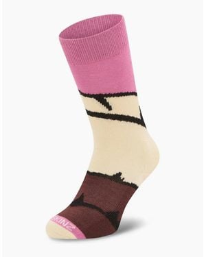 SealSkinz Trowse Bamboo Walking Socks - Pink