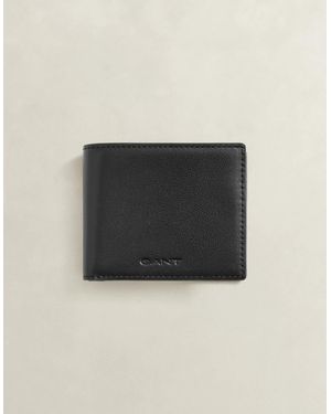 GANT Leather Bifold Wallet - Black