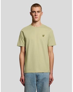 Lyle & Scott Cotton Crew Neck T-Shirt - Green