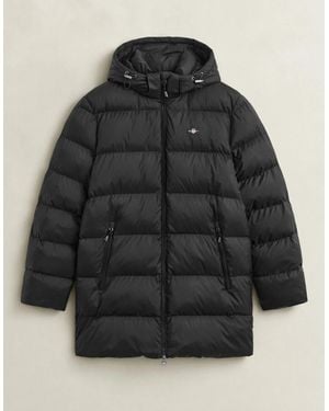 GANT Active Cloud Mid Length Jacket - Black