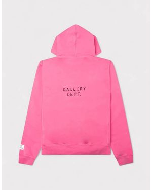GALLERY DEPT. Dept Logo Hoodie Flo - Pink
