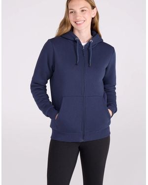 Mountain Warehouse Ladies Dalton Sherpa Lined Full Zip Hoodie - Natural