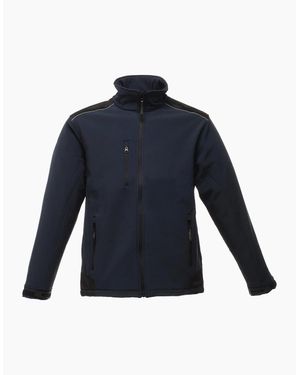 Regatta Sandstorm Hardwearing Workwear Softshell Jacket (Water Repellent) - Blue