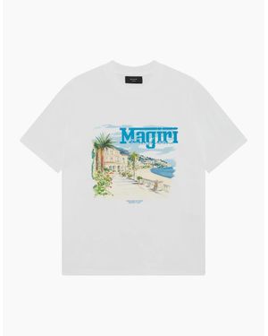 Magrit Rivera Printed T-Shirt - Blue