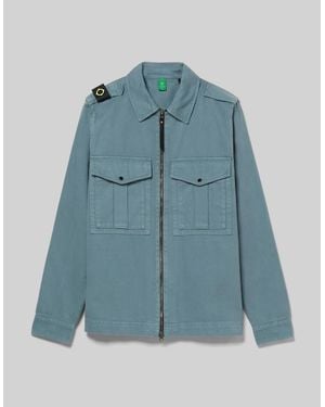 Ma Strum Mastrum Isotope Overshirt - Blue
