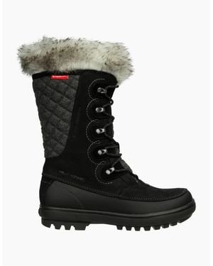 Helly Hansen Garibaldi Winter Boots Colour: Jet Leather - Black