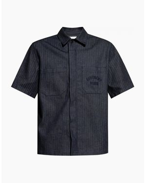 Givenchy Cotton Ss Shirt - Blue