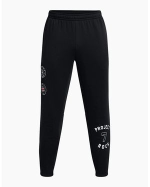 Under Armour Icon Graphic Print Joggers - Black