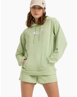 Roxy Surf Soaked Hoodie - Green