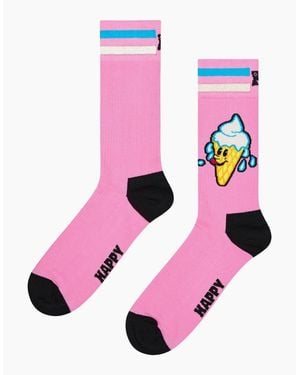 Happy Socks Ice Cream Socks - Pink
