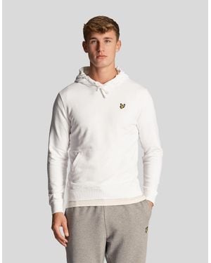 Lyle & Scott Loopback Cotton Hoodie - Grey