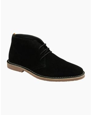 Frank Wright Edwin Desert Boots - Black