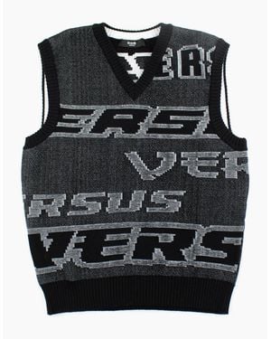 Versus Versace Versus Knitted Vest Top - Black