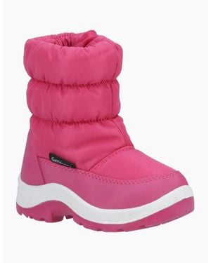 Cotswold Tirely Textile Wellington Boots - Pink