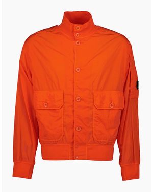 C.P. Company Chrome-R Lens Bomber Jacket - Orange