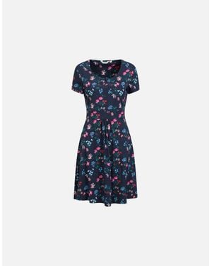 Mountain Warehouse Ladies Orchid Floral Uv Protection Dress - Blue
