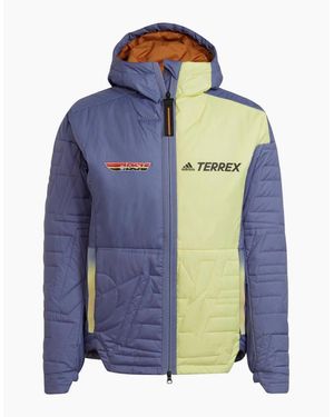 adidas Myshelter Primaloft Hooded Padded Jacket Me - Blue