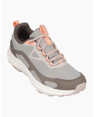 Mountain Warehouse Ladies Magnitude Outdoor Waterproof Walking Trainers - White