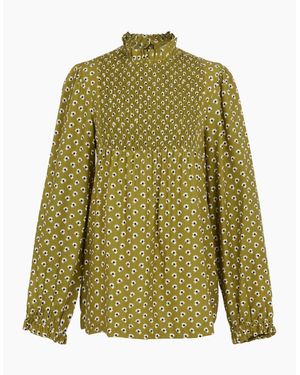 Regatta Ladies Orla Kiely Clover Winter Blouse - Green