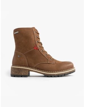 Josef Seibel Waylynn 10 Lace Up Ankle Boots - Brown