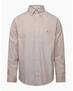 GANT Reg Classic Oxf - Grey