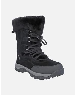 Hi-Tec Mortiz 200 Leather Hiking Boots - Black