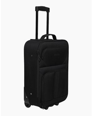 Mountain Warehouse Essentials 2 Wheeled Suitcase - Black