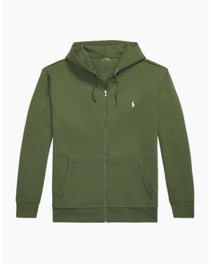Polo Ralph Lauren Double Knit Zip Through Hoody 503 Supply - Green
