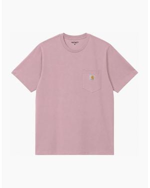 Carhartt Pocket T-Shirt Hortensia - Pink
