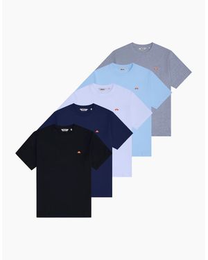 Ellesse Telia Tee (5 Pack) - Blue