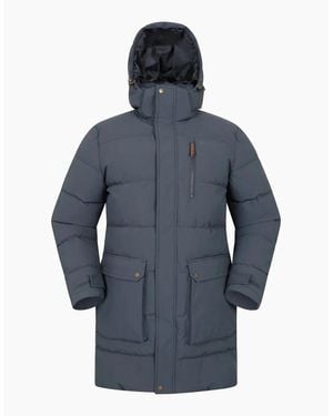 Mountain Warehouse Digby Long Padded Parka - Blue