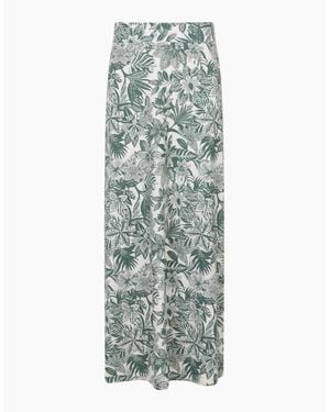 Mountain Warehouse Ladies Shore Jersey Cotton Blend Long Skirt - Green