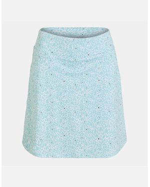 Calvin Klein G Mini Abstract Patterned Skort - Blue