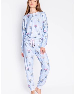 Pj Salvage Salvage Birthoodyay Pyjama - Blue