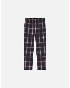 BOSS Boss Holiday Pyjama Trousers, Open - Blue