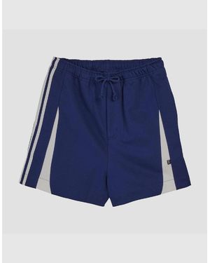 Y-3 French Terry Cutline Shorts - Blue
